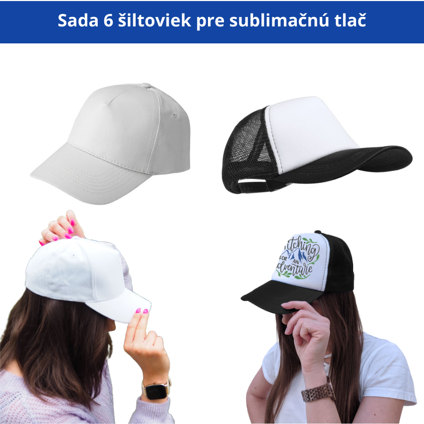 sada pre potlač šiltoviek